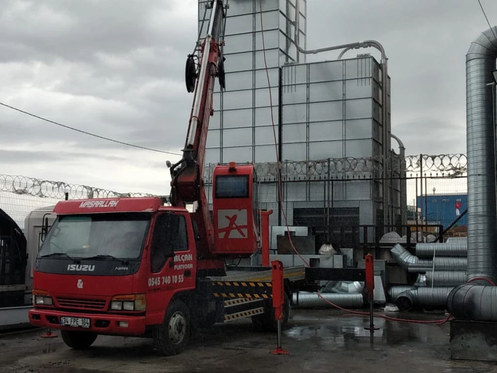 25 mt Sepetli Platform Çalışması