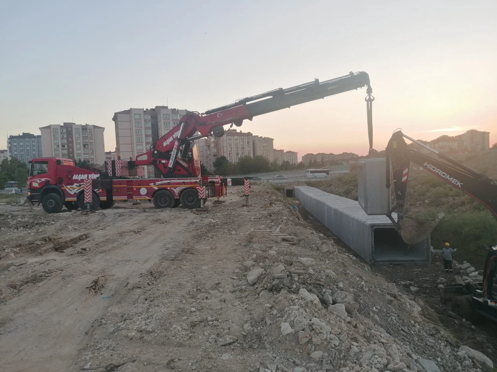 Çerkezköy Beton Büz montajı